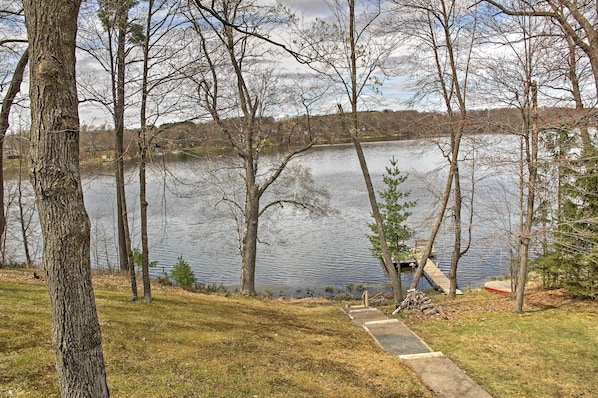Balsam Lake Vacation Rental | 2BR | 1BA | 1,016 Sq Ft | Stairs Required