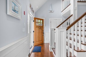 Entryway into first floor