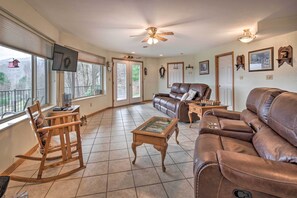 Living Room | Reclining Sofas | Mountain Views