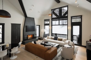 Townhome Interior | Open-Concept Living Area