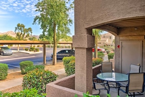 Covered Patio | Parking | Designated Spot (1 Vehicle) | Community Lot