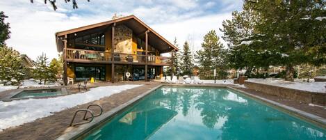 Redpine Heated Outdoor Pools are During The Ski & Summer Seasons