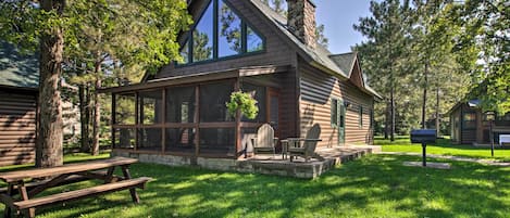 Nisswa Vacation Rental | 3BR | 3BA | 1,400 Sq Ft | Stairs to Access