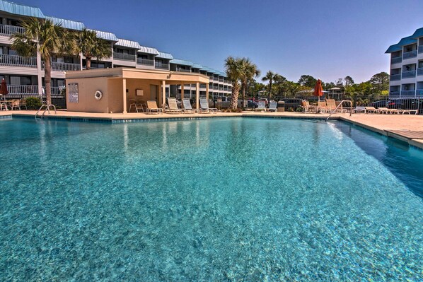 Tybee Island Vacation Rental | 1BR | 1BA | 500 Sq Ft | Step-Free Access