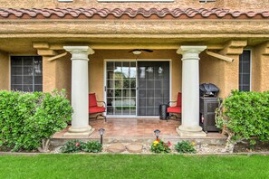 Private Back Patio | Single-Story Condo