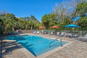 Community pool perfect for the kids, and adults to hangout and have a great time!