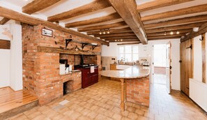 Kitchen with AGA