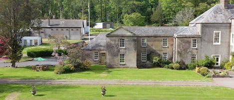 Exterior of Garden Cottage (left wing of Corsewall House)