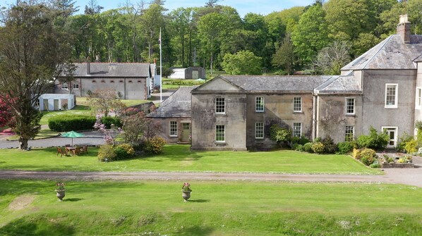 Exterior of Garden Cottage (left wing of Corsewall House)