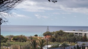 Utsikt mot havet/stranden
