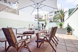 Terraza compartida