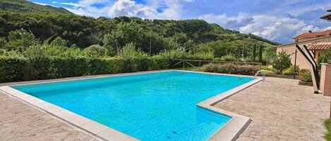 Piscine maison de vacances