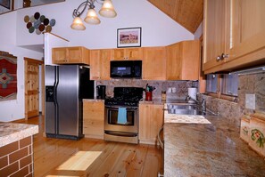 Spacious kitchen