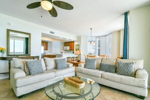 Silver Beach Towers West 601 - Living Area