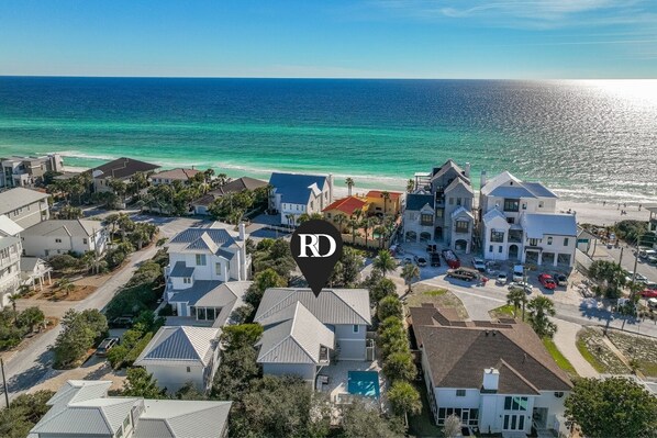 Shear Elegance - Blue Mountain Beach - Aerial
