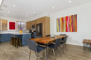 Dining room and Kitchen