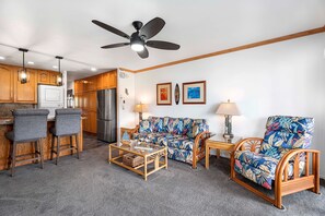 Living Area with couch and chair