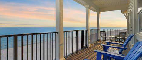 Las Olas - Beachfront Vacation Rental House with Elevator, Private Pool & Boardwalk to Gulf in Miramar Beach, Florida - Five Star Properties Destin/30A