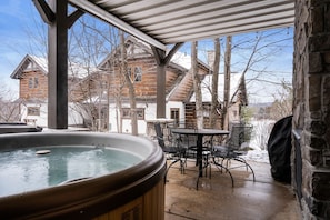 Private Hot Tub on Patio