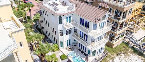 Millenia - Luxury Beachfront Vacation Rental House with Private Pool and Elevator in Destiny by the Sea - Five Star Properties Destin/30A