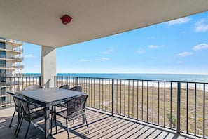 Private Balcony overlooking the Gulf