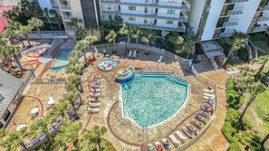 Large Pool Area With Something For All Ages