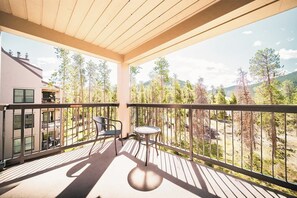 Private balcony with Keystone views #summer