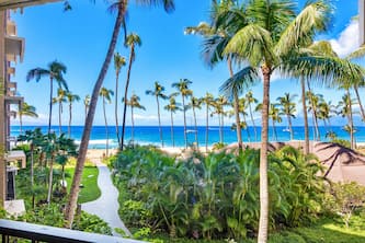 Maui Resort Rentals: Ka'anapali Ali'i 432 - Deluxe Oceanview Interior Courtyard