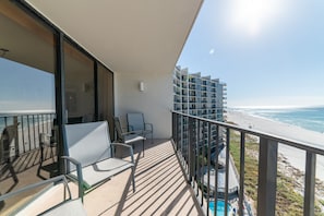 Step out on to your private Gulf Front Balcony.