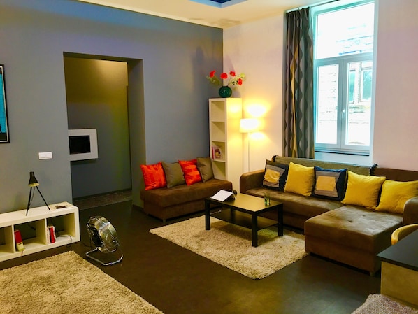 Lovely large lounge area to relax in.