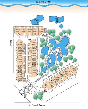 Sea Crest Property Map