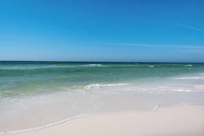 Beautiful beach just a short walk away