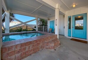 Shaded Pool Area, another view