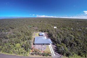 Aerial w/Mauna Loa in the Background.