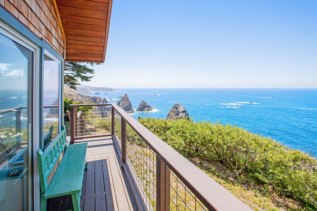 Dog-Friendly, Oceanfront Home w/Private Hot Tub, Deck, WiFi, & Spectacular Views