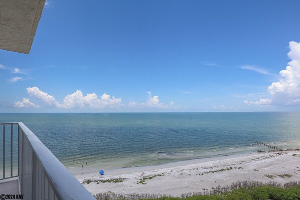 Sweeping Views of the Gulf from 11th Floor Estero Beach And Tennis Club 1106A