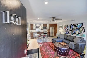 Open living concept