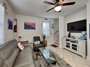 Living Area - Smart TV - First Floor