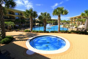 Hot Tub by gym and tri-level pool - Enjoy the hot tub in the cooler months!