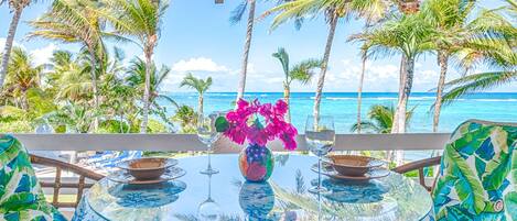 Outside Dining Area with amazing ocean views