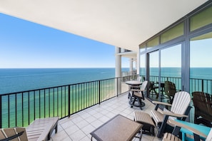 Private Balcony View Overlooking the Gulf