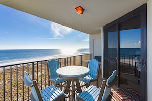 Private Balcony view overlooking the gulf
*