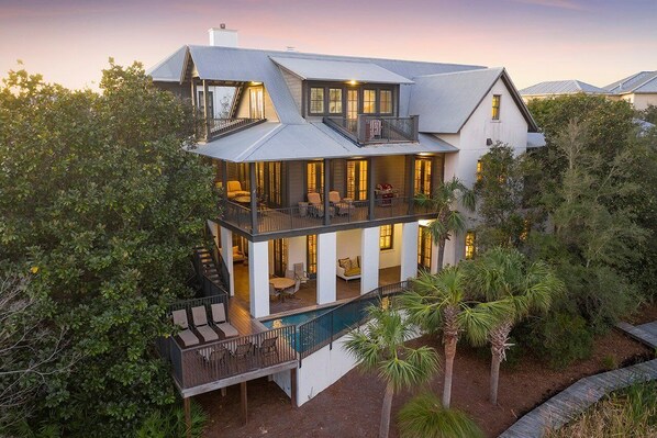 Dream Weaver - Blue Mountain Beach Vacation Rental House with Private Pool and Beach View on 30A - Five Star Properties Destin/30A