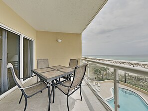 Gulf Front Balcony