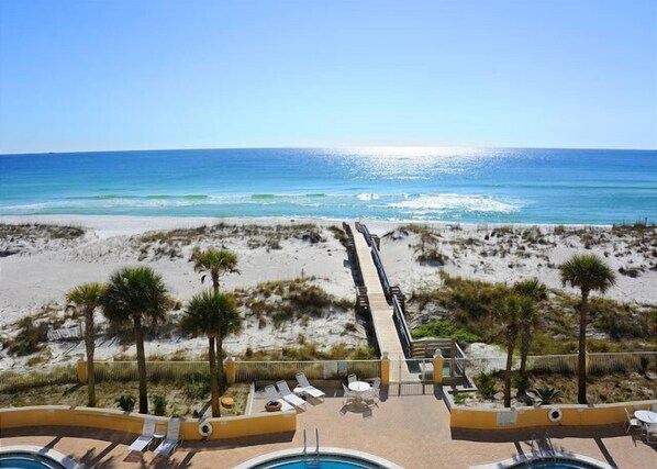 Welcome to Emerald Isle #304 - Gulf Front Balcony View
