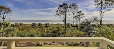 View from Private Oceanfront Balcony