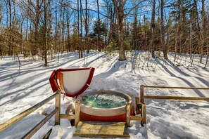 Bain à remous extérieur