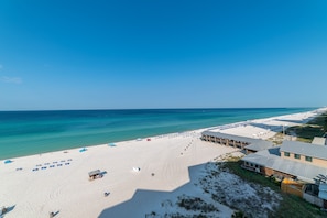 Your "Captain's Cove" balcony! East and West views of the beach!