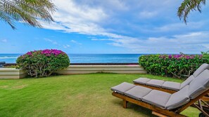 Hale Nani at Koloa Landing - Oceanfront Lounging Lawn - Parrish Kauai