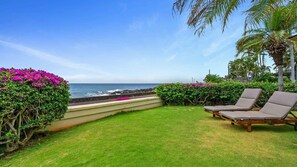 Hale Nani at Koloa Landing - Oceanfront Front Yard - Parrish Kauai